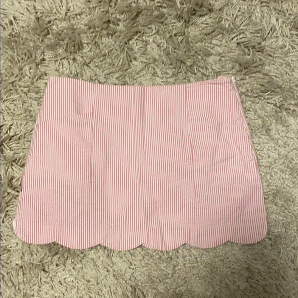 Lilly Pulitzer Seersucker Skort